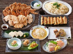 鳥良商店のコースは飲み放題付きで2種！（写真イメージです）
