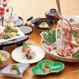 お祝いの席は本格的な日本料理で。お祝いプラン（10,300円～）