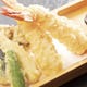 旬の野菜と大海老の天ぷら盛り合わせ