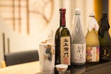 京懐石によく合うお酒も各種ご用意しています。