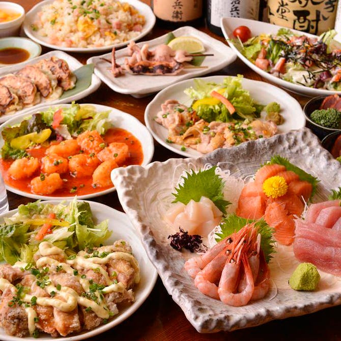 個室居酒屋 食べ放題 あやめ庵 池袋西口店 池袋 居酒屋 ぐるなび