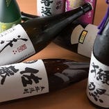 厳選した日本全国の銘酒をそろえております。