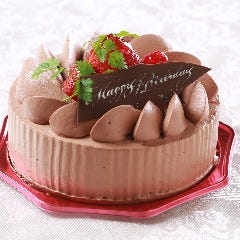 生チョコデコレーションケーキ