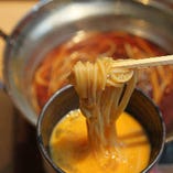 鍋〆に、小豆島の手延べそうめん