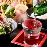 日本酒と焼き鳥をお楽しみください