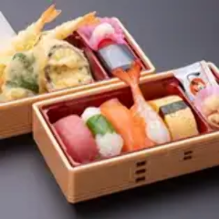 お寿司と天ぷら弁当
