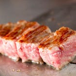 厳選黒毛和牛サーロイン・活才巻海老の鉄板焼を味わえる『ステーキディナー』：ディナーコース:≪120分制≫