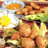 カンボジア料理の数々