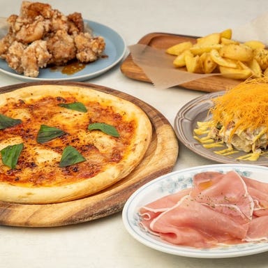 kawara CAFE&DINING 大宮店_pizza&おつまみで軽めに飲み会♪全5品プラン【生ビールも含む2H飲放付】クーポンで4200円⇒3200円(税込)