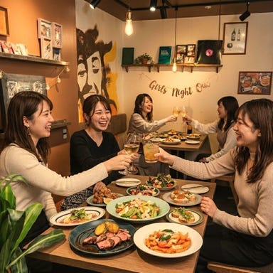 kawara CAFE&DINING 大宮店_【月~木・日】2.5時間♪女子会や飲み会に★カイノミGRILL付8品プラン【2.5H飲放】クーポンで5500⇒4500