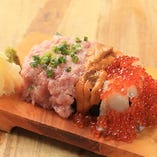★大人気こぼれ寿司★
迫力・コスパ・美味しさを備えた絶品寿司