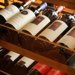 ワインのセレクトにこだわってます！