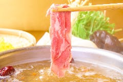 ラムしゃぶ金の目 六本木店 shabu shabu and lamb dishes