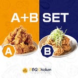 A.オリジナルチキン + B.スペシャルチキン セット