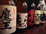 ■焼酎、日本酒などお酒も豊富にあります■