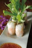 海老と水菜のベトナム生春巻
