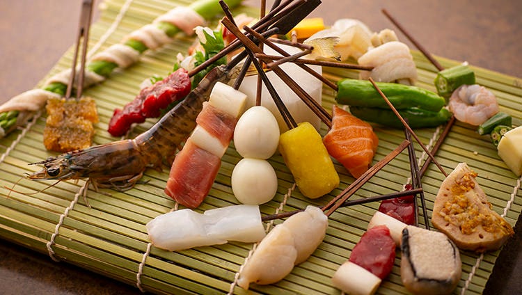 四季折々の食材を大阪の味・串カツで