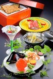 旬の味を楽しむ特別懐石