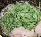 豆苗麺（塩味）