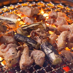 播州百日鶏もも炭火網焼き