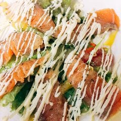 サーモンカルパッチョ