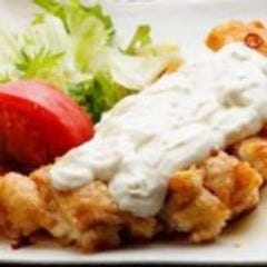 自家製タルタルドレッシングと特製南蛮酢が絶品です！