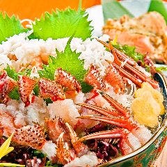 活毛蟹　洗い・茹で