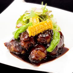 やんばる豚のトロトロ黒酢酢豚　2ヶ