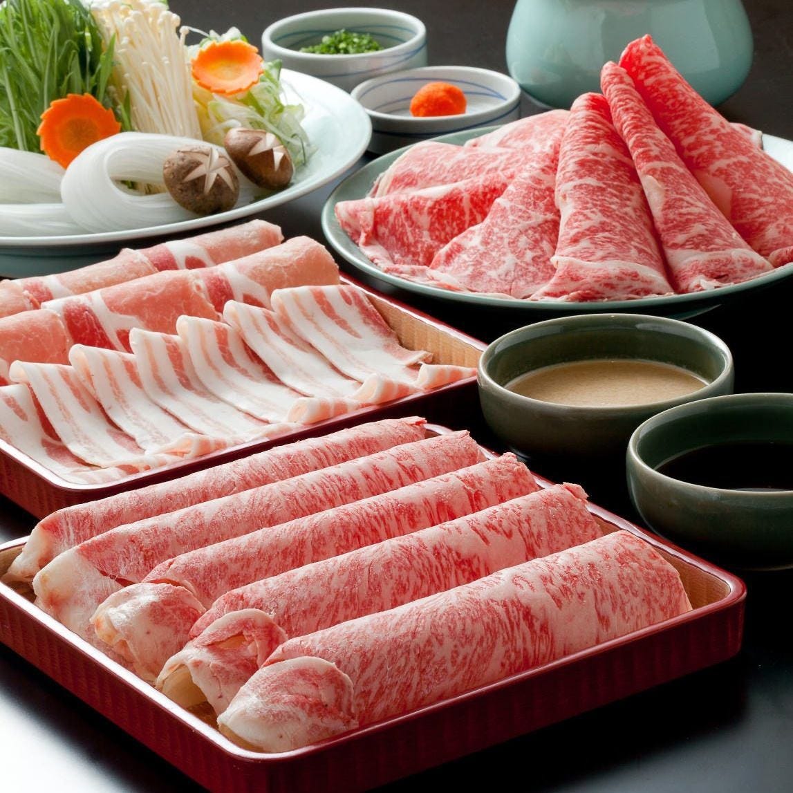 黒毛和牛をはじめ、厳選国産牛を使った自慢のしゃぶしゃぶ しゃぶしゃぶ すき焼きしゃぶ禅 小倉店_黒毛和牛をはじめ、厳選国産牛を使った自慢のしゃぶしゃぶ