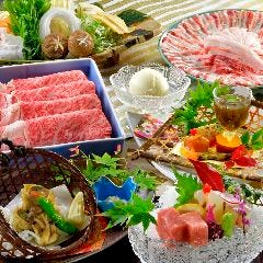 しゃぶしゃぶ すき焼きしゃぶ禅 小倉店_コース一例：味だけでなく盛り付けにもこだわります