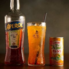 生ハムとPIZZA。86ストア_ドリンクの種類も豊富にございます。