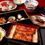 ■蒲焼日本料理定食【亀定食】お昼のコース