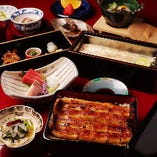 ■蒲焼　日本料理定食【蓬莱定食】