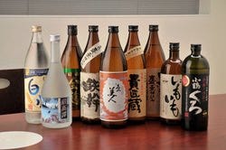 食事に合わせた、ワイン・日本酒、焼酎など、多数銘柄ご用意。