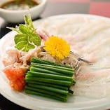 天然ふぐ使用！てっちり梅コース