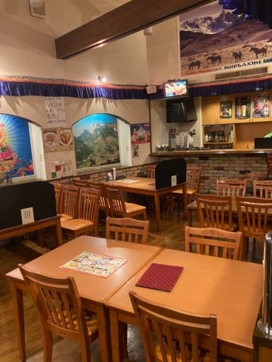 インド料理 ルプラチミ ガンジー 島田店  店内の画像