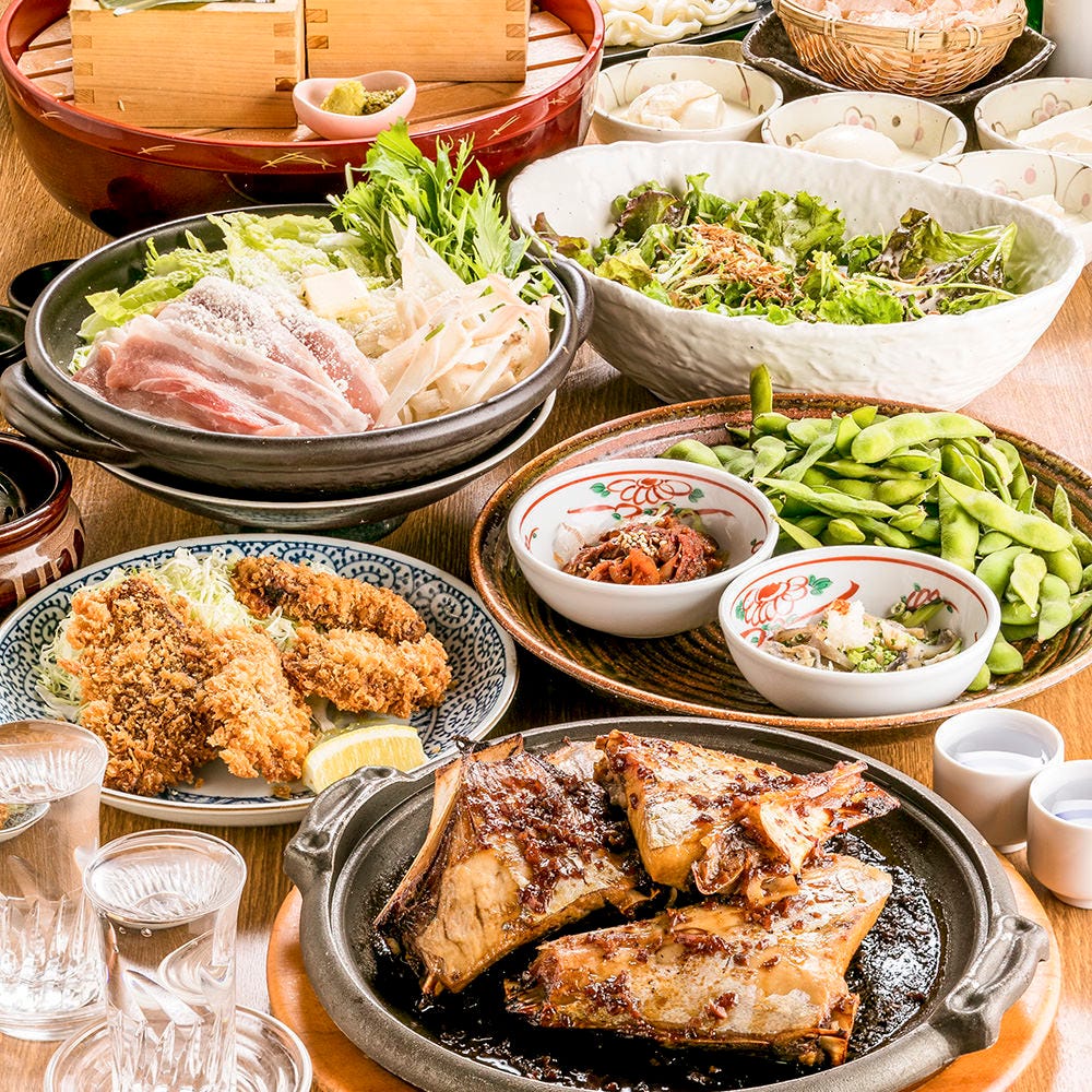 マグロのかまチゲ付 2h 飲み放題付き全8品 まぐろ宴 コース4000円 歓送迎会 飲み会 女子会 貸切にの詳細 直送天然素材と銘酒 ニッポンまぐろ漁業団 浜松町店 浜松町 大門 居酒屋 ぐるなび