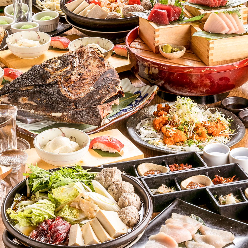 歓送迎会にオススメ 2 5ｈ 飲み放題付き全9品 船長仕切りの浜 コース 5000円 歓送迎会 飲み会 貸切の詳細 直送天然素材と銘酒 ニッポンまぐろ漁業団 浜松町店 浜松町 大門 居酒屋 ぐるなび