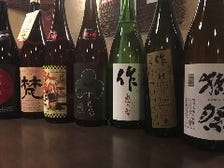 月替わりの日本酒をご用意しています