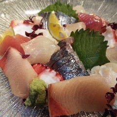 四季旬菜 いおり_造り盛り合わせ