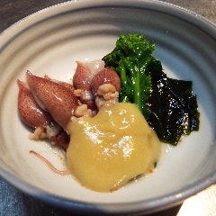 四季旬菜 いおり_ホタルイカは酢味噌が美味