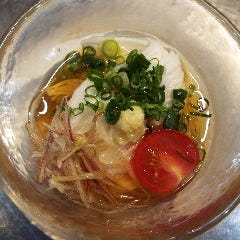 四季旬菜 いおり_ネギとトマトでさっぱりと！