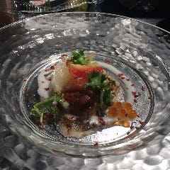 四季旬菜 いおり_鮮やかな盛り付けお料理