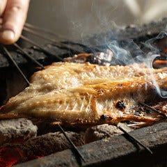 四季旬菜 いおり_焼き方にもこだわる炭火焼き