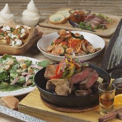 名物パフォーマンス料理♪【とろりん豚のボルケーノフランベ】