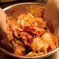 カルビ屋大福 秋田横手店_自家製生キムチ