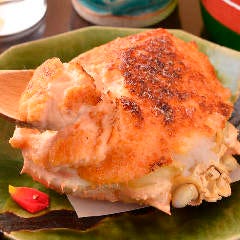 ズワイガニ明太子ソースグラタン！他じゃ食べられない逸品。