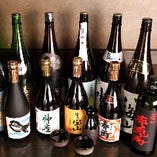 ドリンクの種類も豊富で数多くの日本酒、焼酎などが楽しめます！