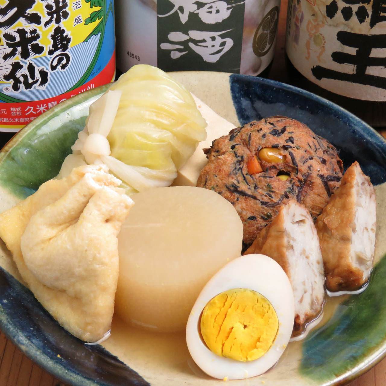 おでん 旧 酒処 ジャンゴ さんかくまるしかく