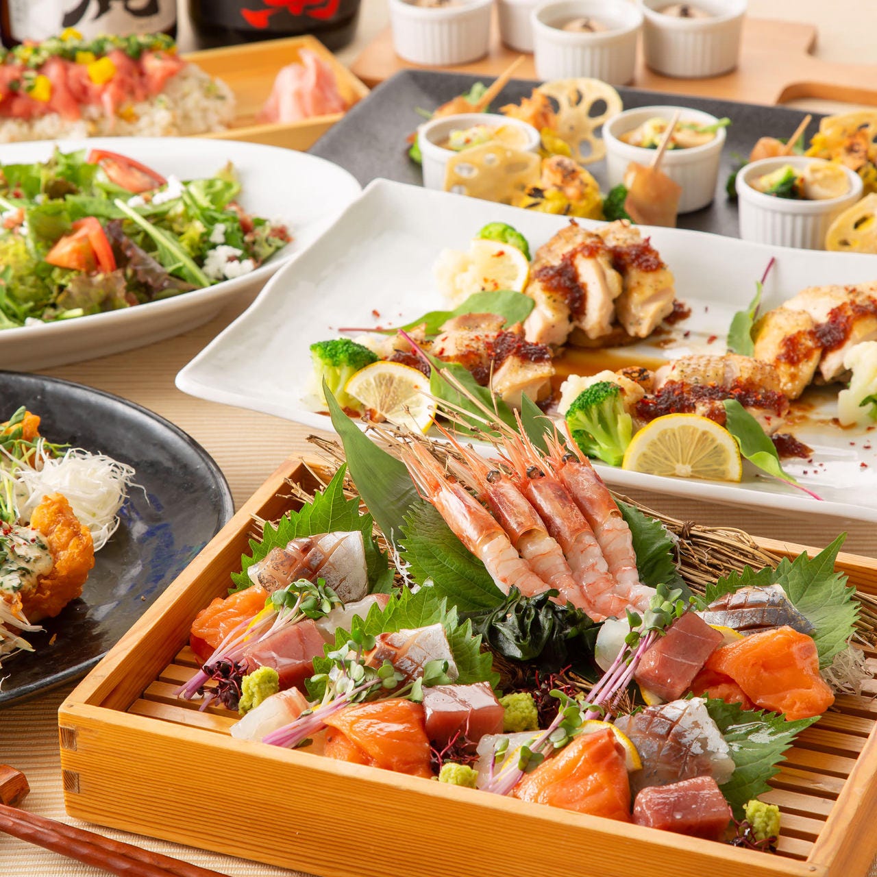 旬の味わいコース 全9品 2時間飲み放題付 4400円 4000円 税込 の詳細 全席個室 十勝石狩函館 御茶ノ水駅前店 御茶ノ水 居酒屋 ぐるなび